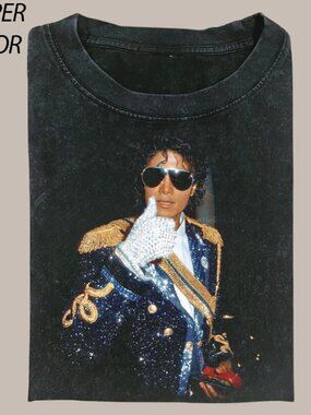 King of Pop 90's T-Shirt, Michael Jackson 90s Retro Shirt, Music Tees 231